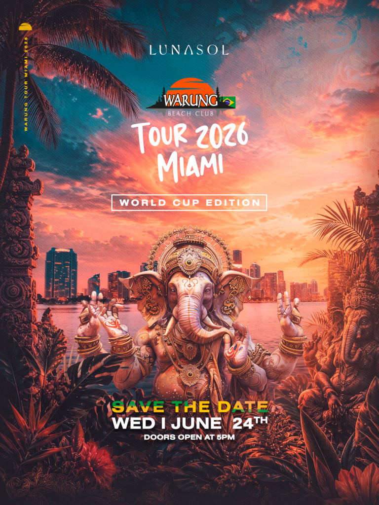 Warung Beach Club USA Tour Miami
